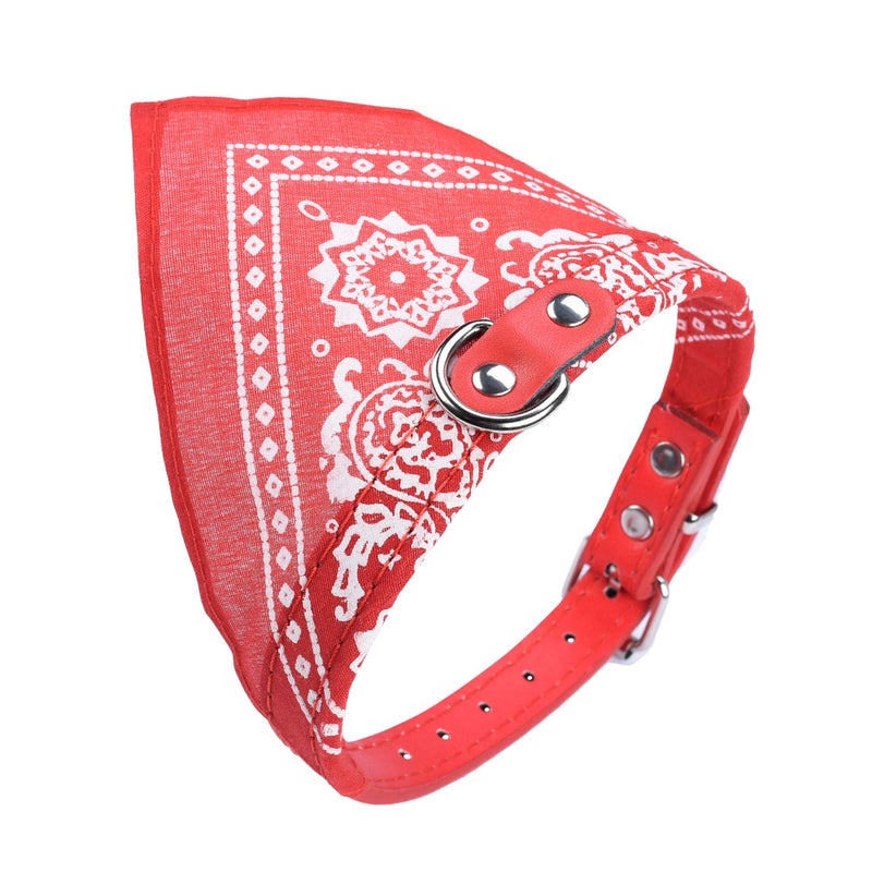 CM Cosmos Pet Bandana Puppy Dog Scarf Collar Neckchief with Adjustable Buckle for Dog Cat Decoration Pack of 6 (Large) - Image 4